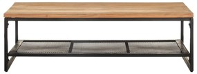 Mesa de centro 110x60x35 cm madeira de acácia maciça