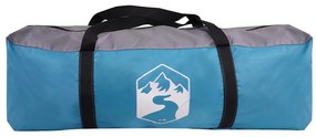 Tenda Familiar Tipi Azul para 12 Pessoas Impermeável
