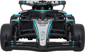 Carro elétrico para Crianças 12V AMG PETRONAS Formula 1 Rodas de espuma EVA, Assento Couro ecológico Preto