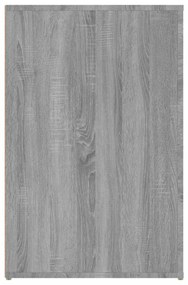 Secretária 100x49x75 cm derivados de madeira cinzento sonoma