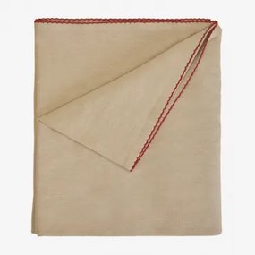 Toalha De Mesa De 170x250 Cm Em Algodão Tanami Romã Vermelha - Sklum