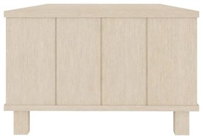 Mesa de centro HAMAR 100x55x35 cm pinho maciço castanho-mel