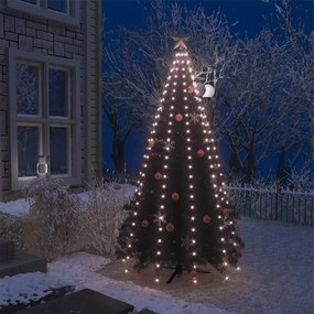 Cordão de luzes para árvore de Natal 250 luzes LED 250 cm