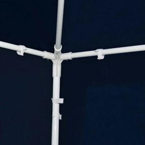 Tenda de jardim 3x12 m azul