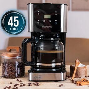 Máquina de café Coffee 66 Drop & Touch de filtro em aço inoxidável com capacidade para até 12 chávenas 