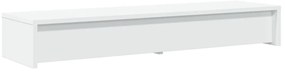 Suporte monitor c/ gavetas 100x27x15cm derivados madeira branco