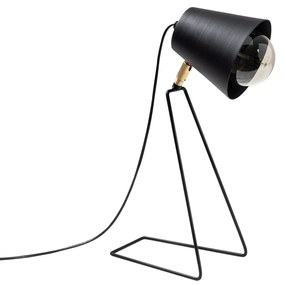 Candeeiro de Mesa Sıvani – Preto – 15 x 25 cm