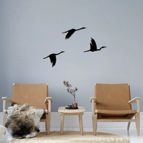 Acessório Decorativo de Parede Migrant Birds – Preto – 11 x 16 cm, 14