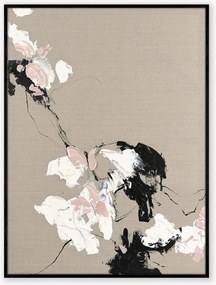 Quadro em tela pintado à mão Gestures