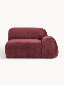 Módulo de canto em teddy-bouclé Wolke