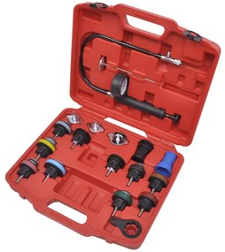 Conjunto 18 ferramentas testador de pressão do radiador