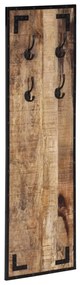 Bengaleiro 35x8x110 cm madeira de mangueira maciça áspera