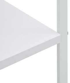 Armário para micro-ondas derivados de madeira branco