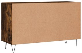 Aparador 100x36x60 cm derivados de madeira carvalho fumado