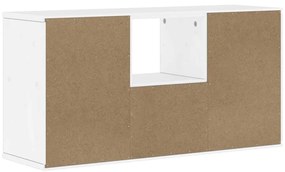 Armário para TV com gaveta ODDA Madeira maciça de pinho branco