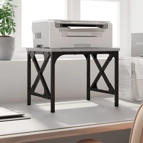 vidaXL Suporte de impressora 40x30x31cm derivados madeira cinza sonoma