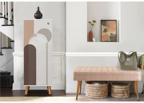 ****  
Conjunto de Mobiliário de Entrada Vegas – Branco – Sapateira: 5