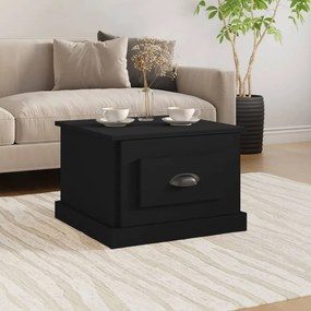 Mesa de centro 50x50x35 cm derivados madeira preto