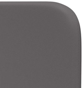 Orelhas da Cabeceira 2 pcs Cinzeto 40 x 16 x 5 cm