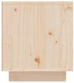 Móvel de TV 110x35x40,5 cm madeira de pinho maciça