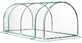 Estufa 200x100x80cm para Jardim Terraço Cultivo de Plantas Estufa com