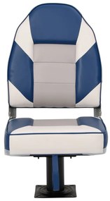 2 pcs conjunto assento de barco dobrável com encosto alto