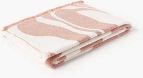 Manta jacquard com franjas Rui