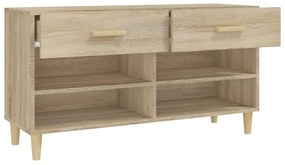 Sapateira 102x35x55 cm derivados de madeira cor carvalho sonoma
