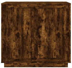 Aparador 80x34x75 cm derivados de madeira carvalho fumado