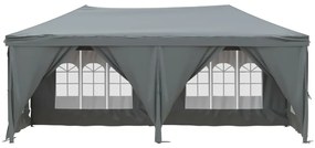 Tenda Dobrável Pop-Up Paddock Profissional Impermeável - 3x6 m - Antra