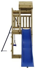 Conjunto de brincar para exterior madeira de pinho impregnada