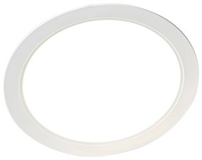Foco embutido branco 17 cm com LED regulável em Kelvin em 3 etapas - Stephanie Moderno