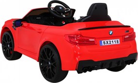 Carro elétrico para Crianças 3 a 7 anos 24V Bmw M5 DRIFT Vermelho