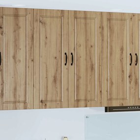 vidaXL Armário de Cozinha Carvalho Artesanal 80 x 31 x 100 cm