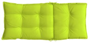 Almofadões p/ cadeira encosto alto 6 pcs oxford verde brilhante