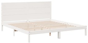 Cama extra longa sem colchão 180x210 cm madeira maciça