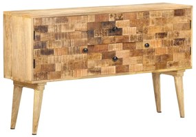 Aparador 120x30x70 cm madeira de mangueira maciça