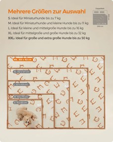 Manta para cães de grande e extragrande porte 203 x 152 cm (C x L) bege