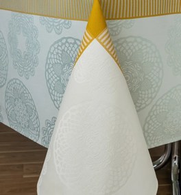 Toalhas de mesa 100% algodão Jacquard - Sunset Fateba: 1 Toalha de mesa 150x250 cm
