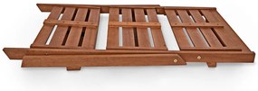 Suporte em forma Escada para flores 79x56x59 cm, 3 degraus, acácia com certificação FSC® Castanho