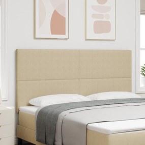 Cabeceira vidaXL Design Simples Verde Claro Cinza 180 cm em Tecido Vel