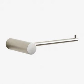 Porta-rolos Para Banheiro Em Aço Inoxidável Devon Cinzento Escovado - Sklum