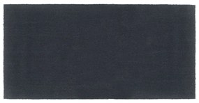 vidaXL Tapete de porta 100x200 cm fibra de coco tufada cinzento escuro