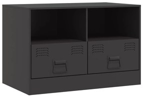 Móveis de TV 2 pcs 67x39x44 cm aço preto