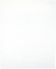 Lençóis ajustáveis 2 pcs 90x200 cm algodão jersey branco