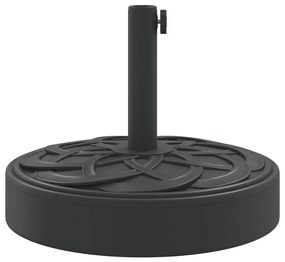 Base de guarda-sol para postes de Ø38/48 mm 25 kg redondo