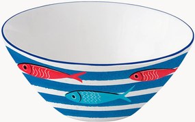 Taças pequenas em porcelana Sardine's Party, conjunto de 6