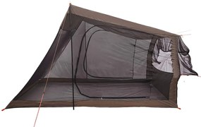 Tenda de carro para 2 pessoas impermeável castanho