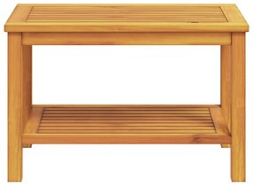 Mesa de Café 70x40x45 cm Madeira de Acácia Sólida