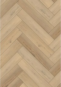 Mexen Rocky Mountain painéis vinílicos espinha de peixe 635 x 127 mm SPC 6,5 mm, base 1,5 mm, 4 V-fuga, Carvalho